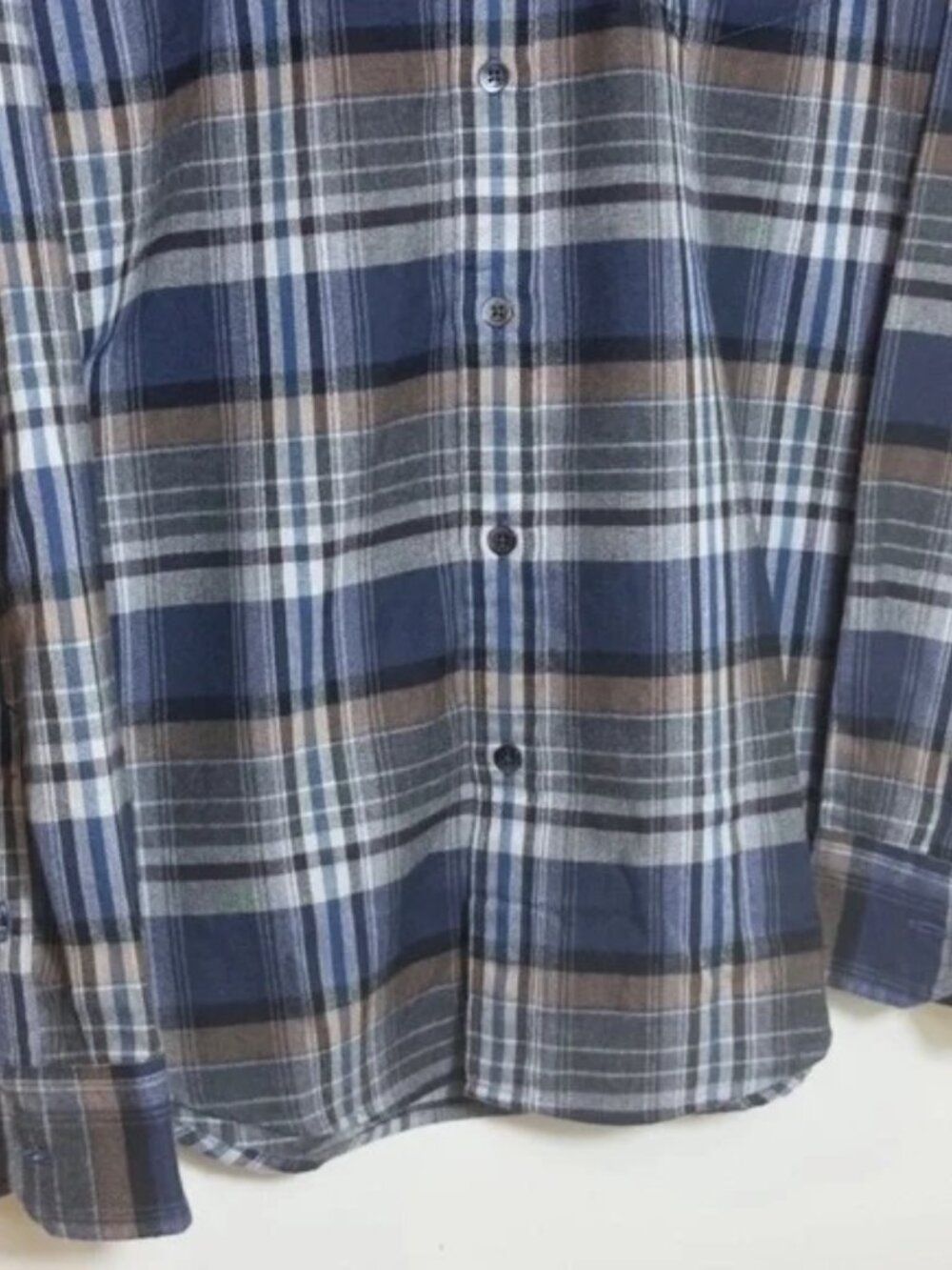 Bloomingdale's Men's Long Sleeve Button Checkered Flannel Shirts Multi Sizes - Picture 4 of 10